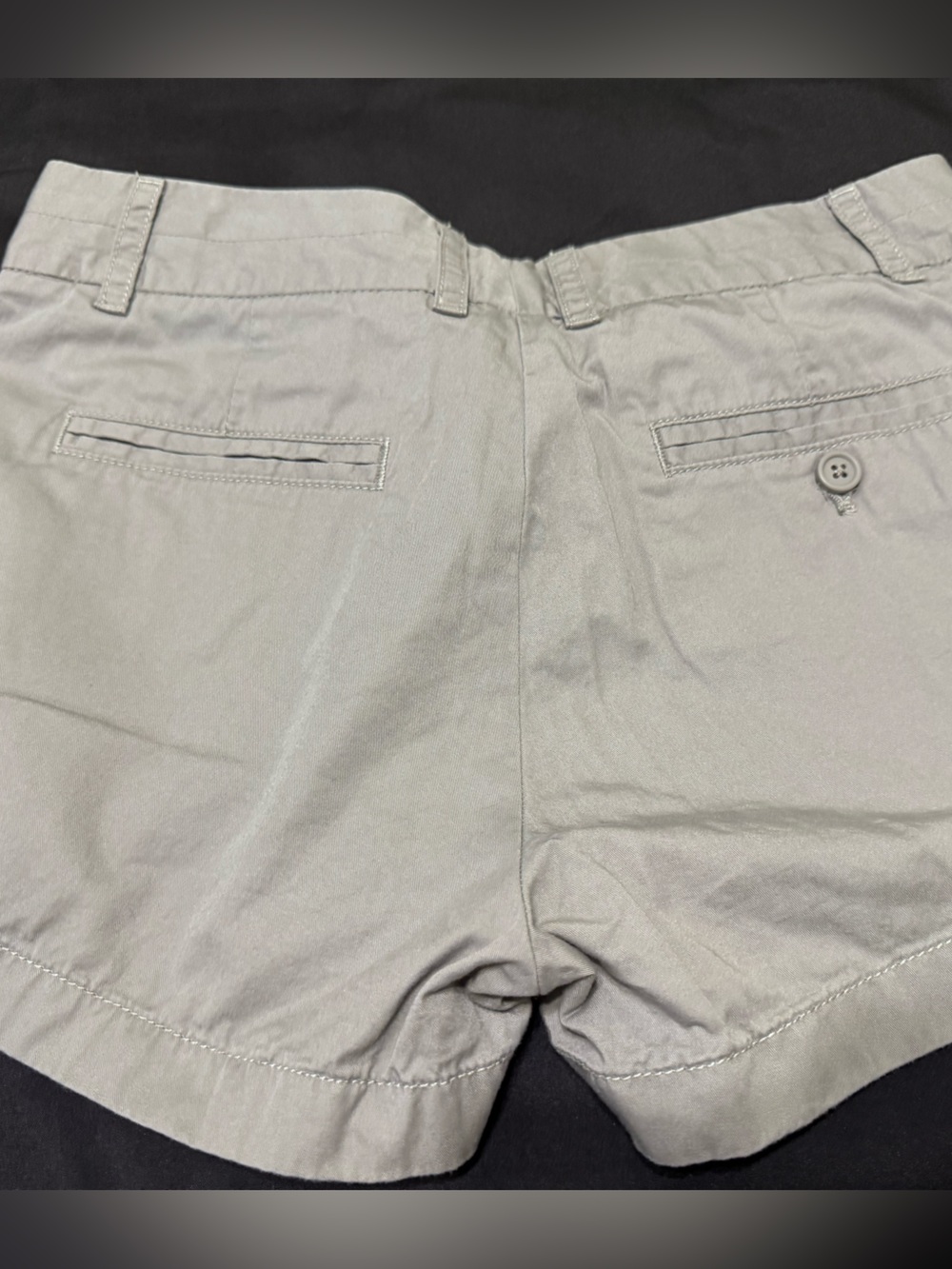 J. Crew Women's Light Gray Flat-Front Shorts